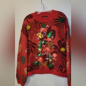 Red and Green Festive Sweater